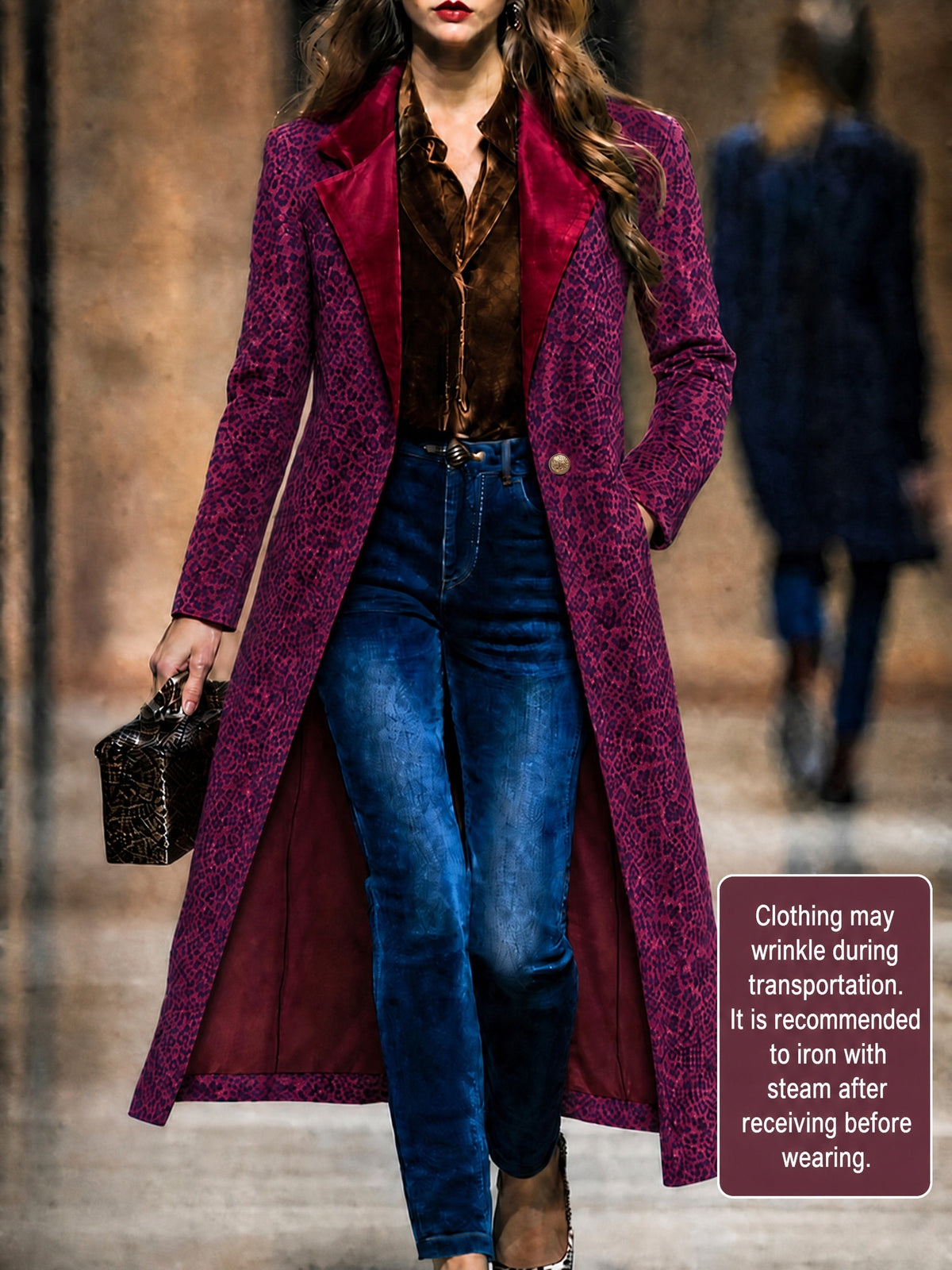 Lavinia | Cappotto ampio testurizzato