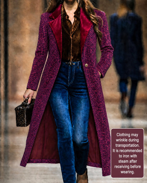 Lavinia | Cappotto ampio testurizzato
