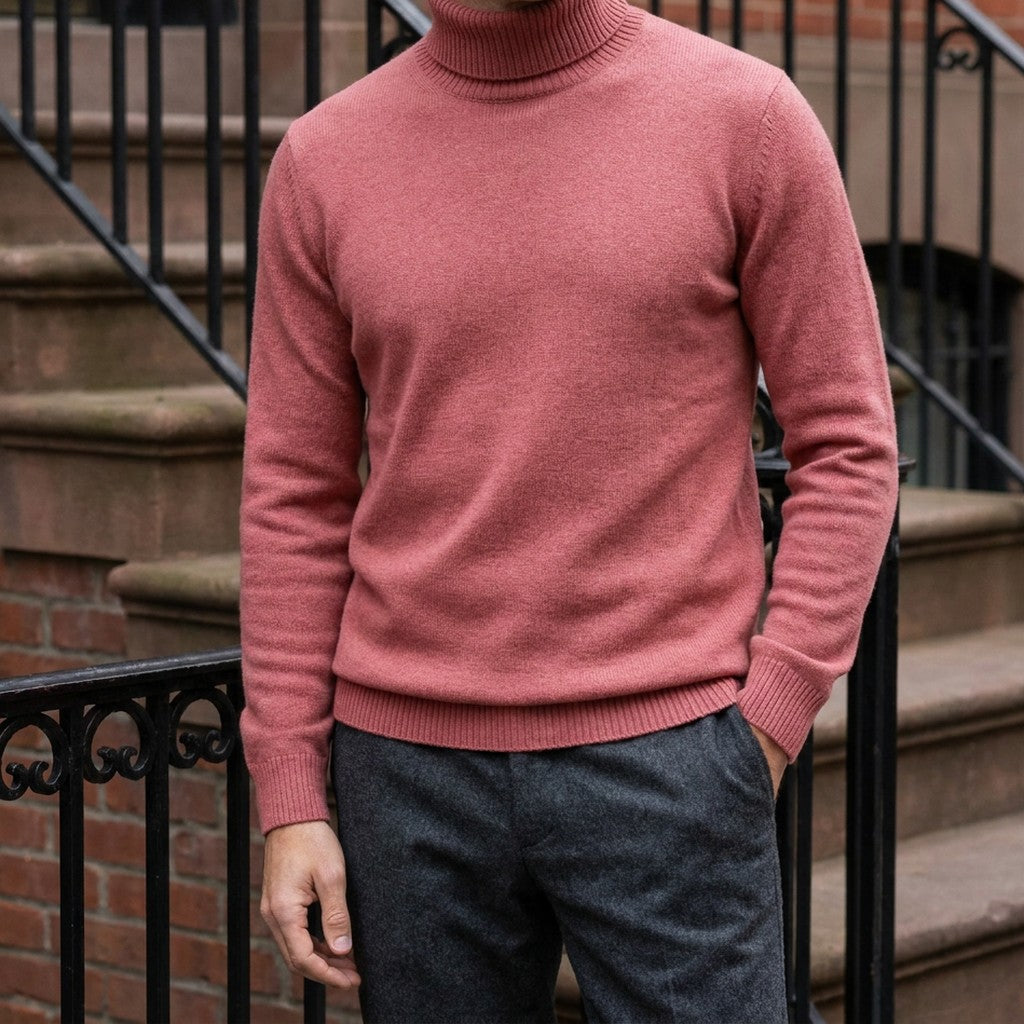 Maglione Dolcevita Matteo in Lana Merino