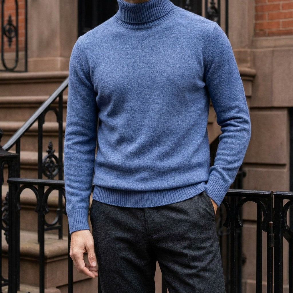 Maglione Dolcevita Matteo in Lana Merino