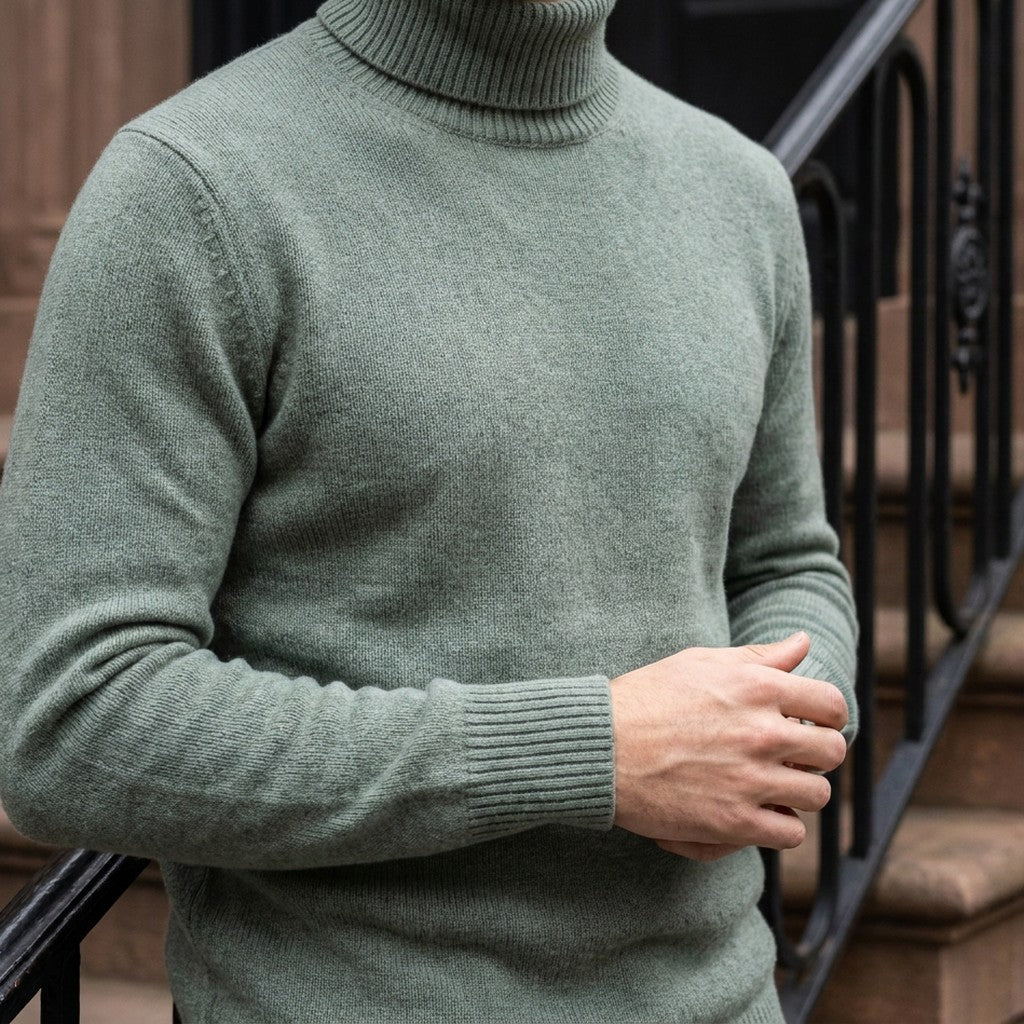 Maglione Dolcevita Matteo in Lana Merino
