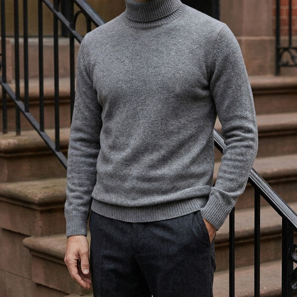 Maglione Dolcevita Matteo in Lana Merino