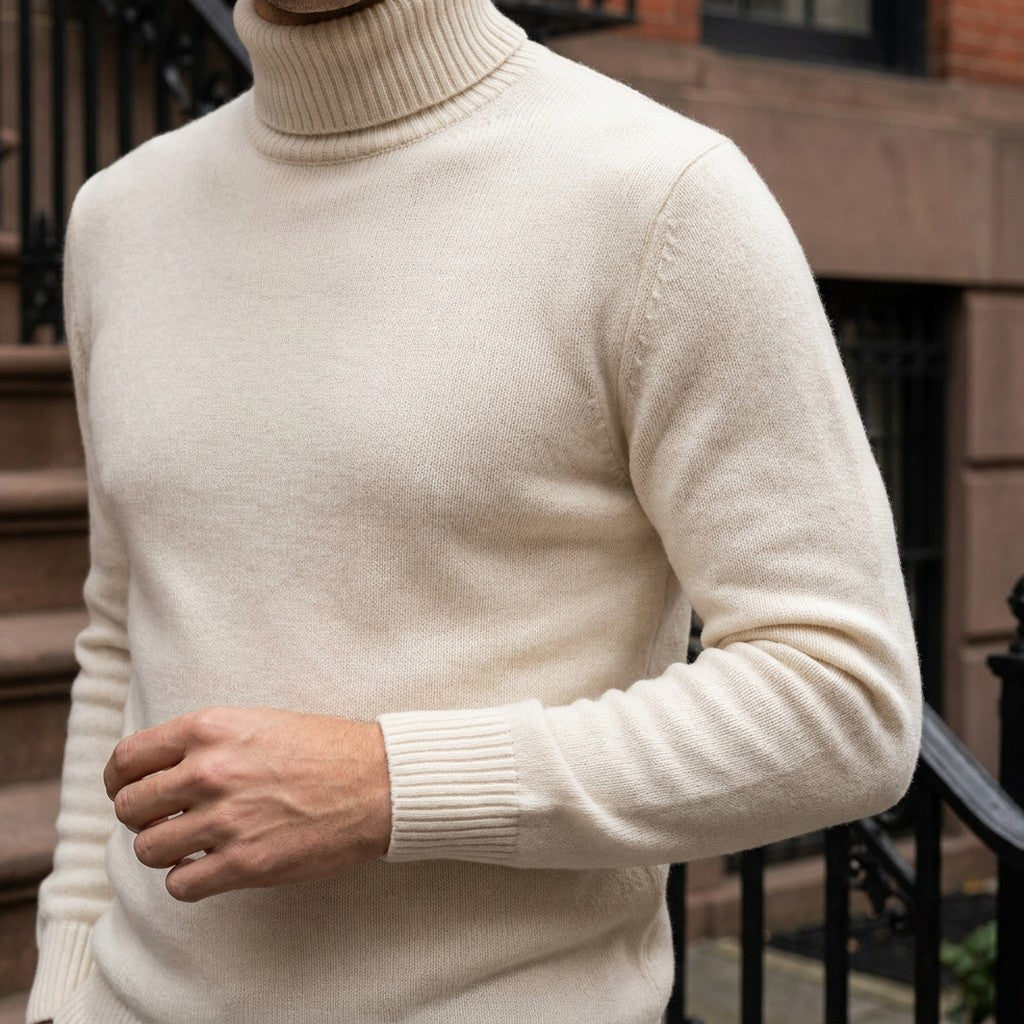 Maglione Dolcevita Matteo in Lana Merino