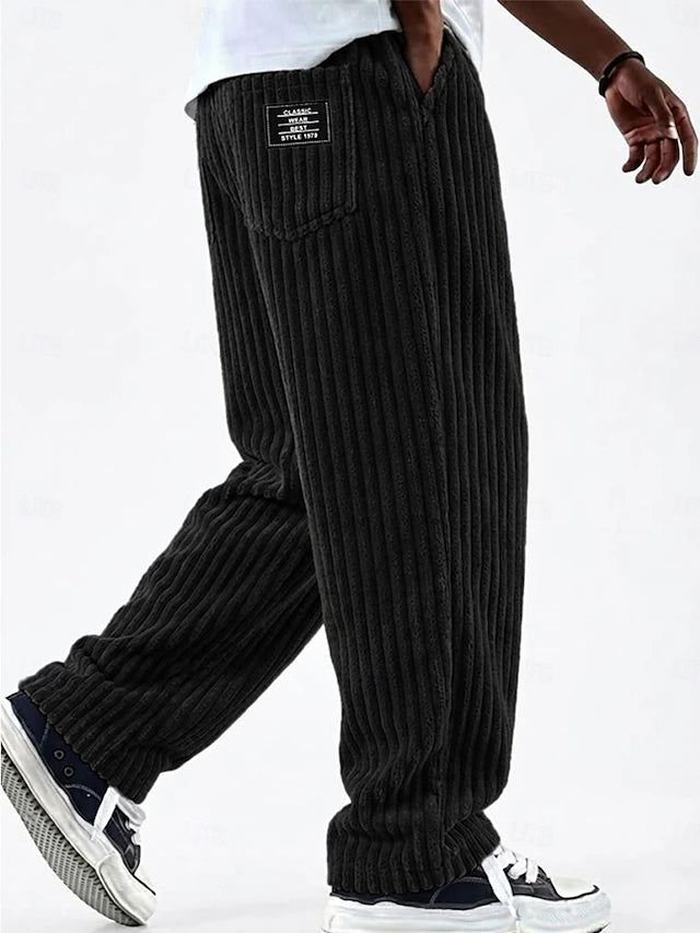 Pantalone in Velluto a Coste — Vestibilità Ampia