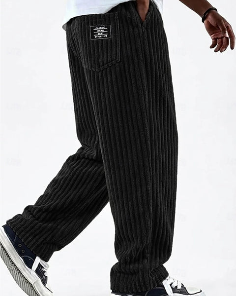 Pantalone in Velluto a Coste — Vestibilità Ampia