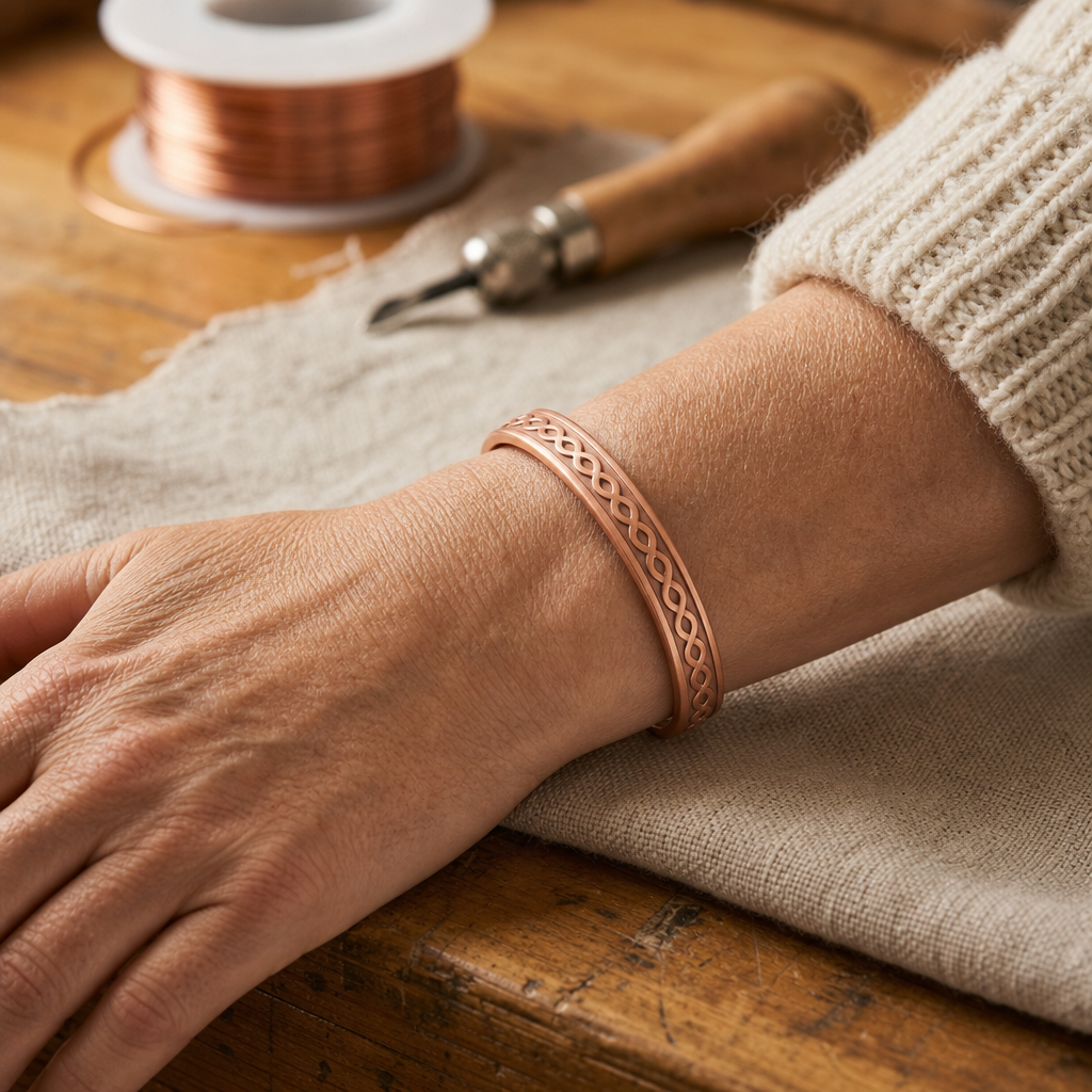 Bracciale in Rame Attuale