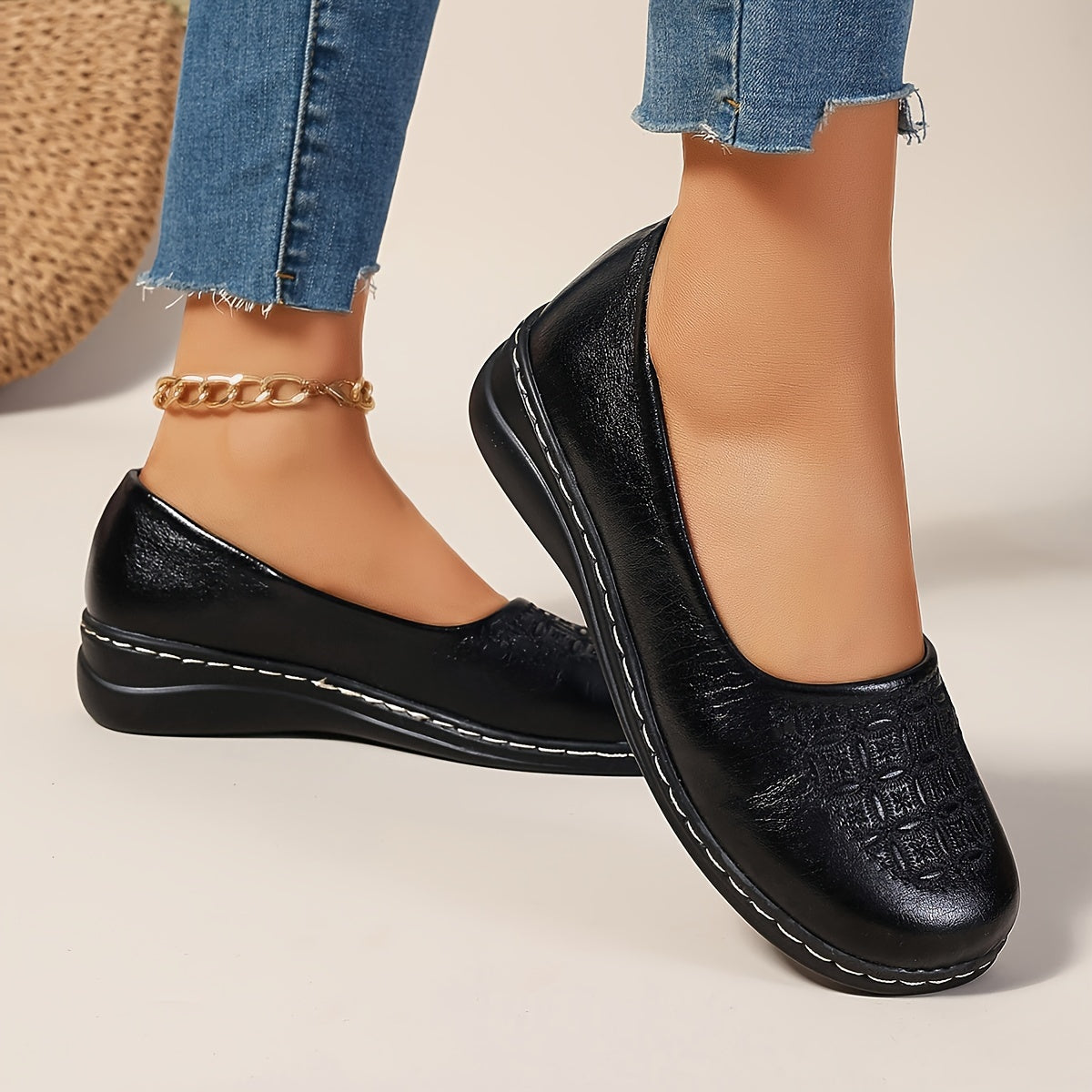 Beatrice™ | Slip-On Confortevoli a Motivo