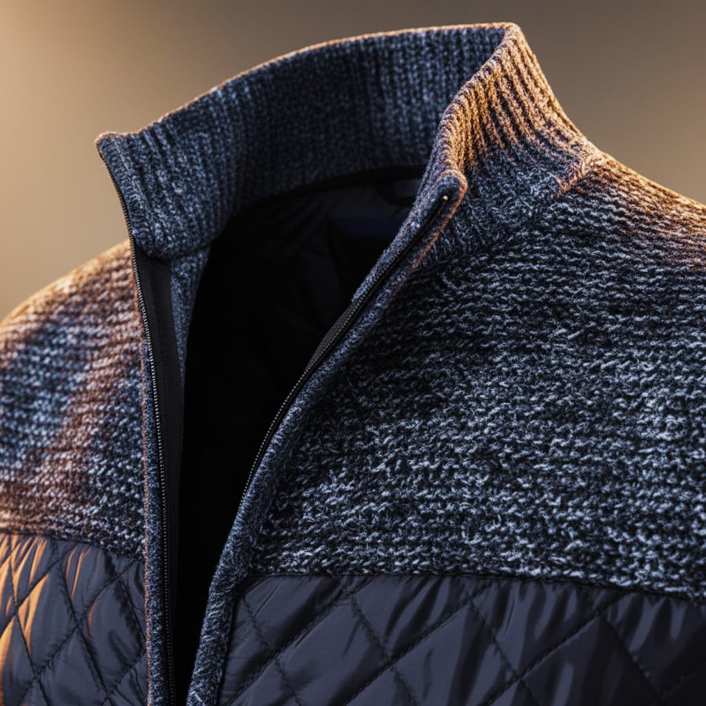 Giacca in Chenille Trapuntato Anderson