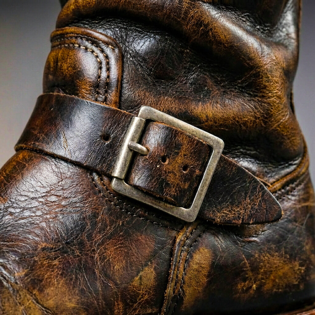 Stivali Vintage in Pelle Bancroft