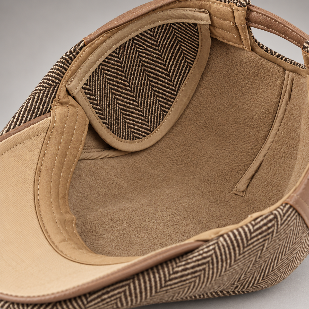 Cappello da Guida Herringbone Thornton