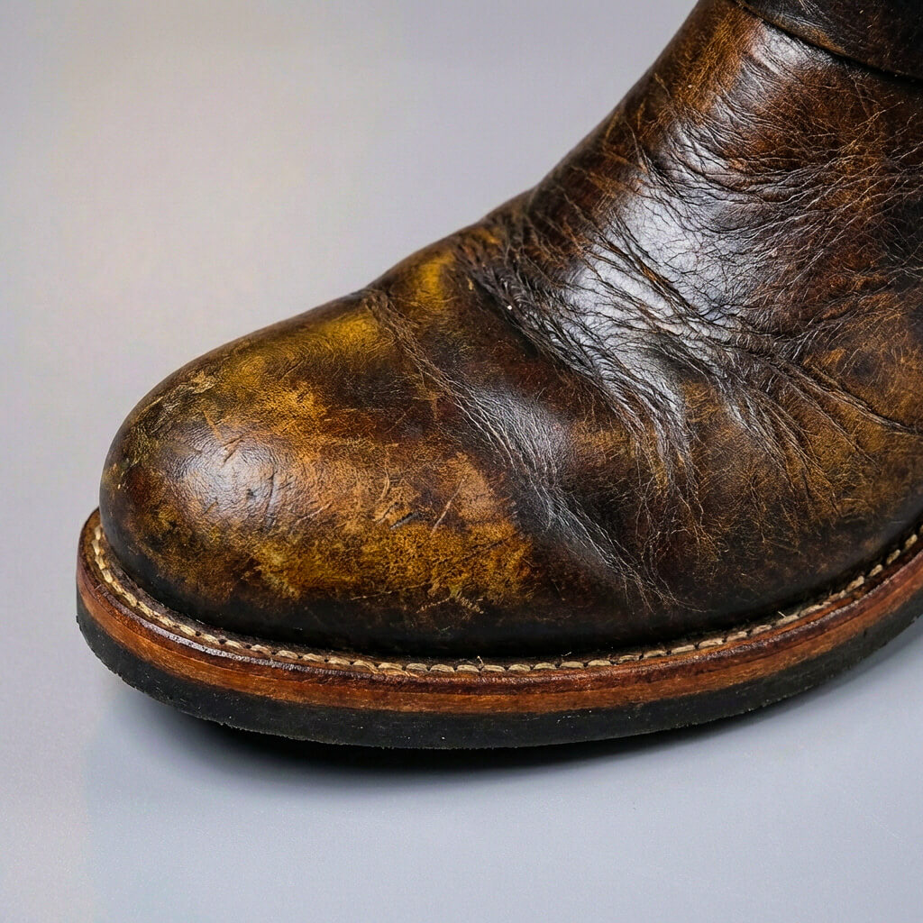 Stivali Vintage in Pelle Bancroft