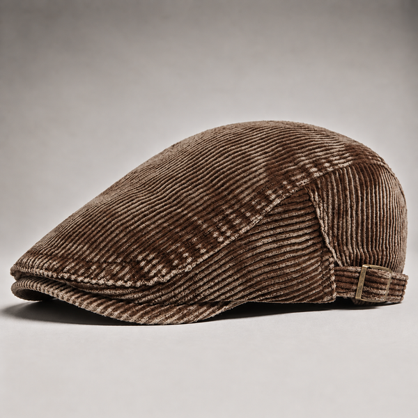 Cappello da guida in corduroy Langston