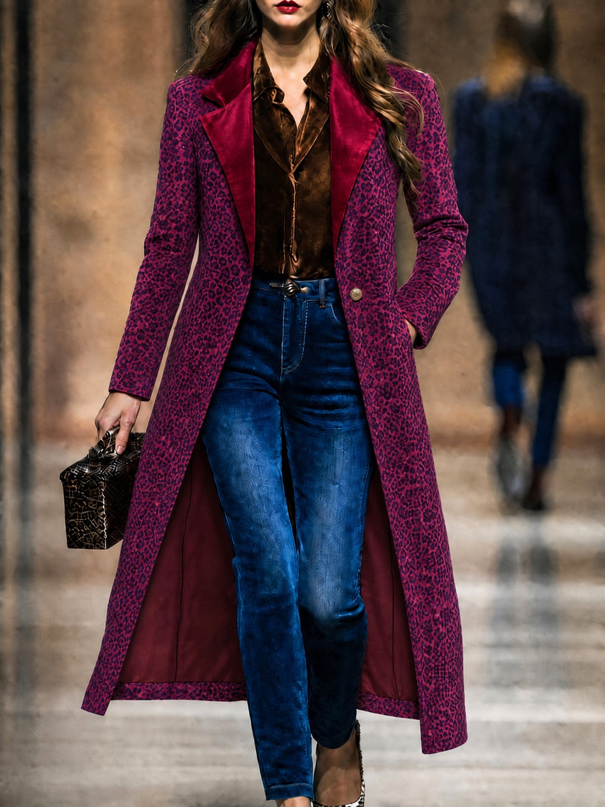 Lavinia | Cappotto ampio testurizzato