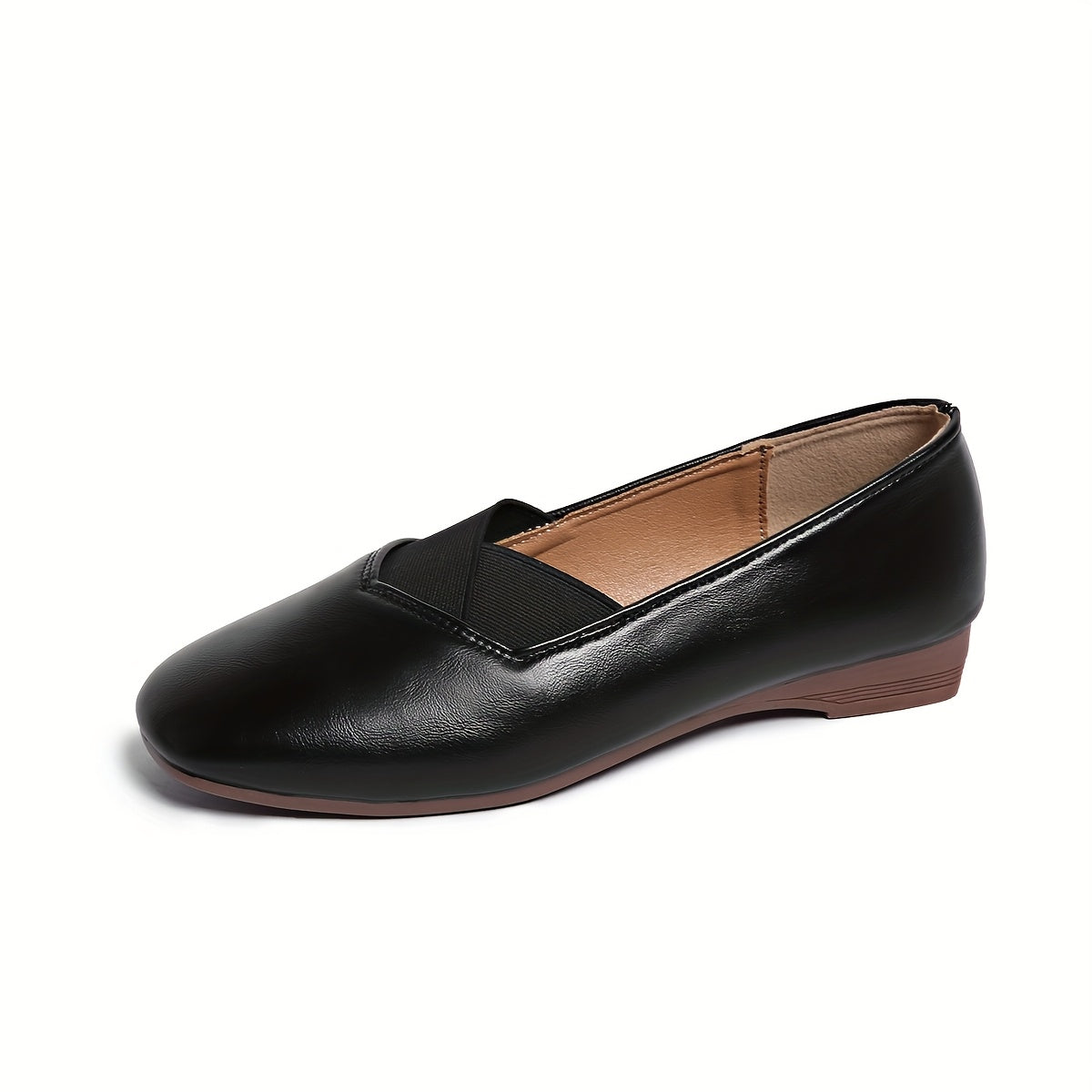 Delphine™ | Ballerine con cinturini incrociati e punta quadrata