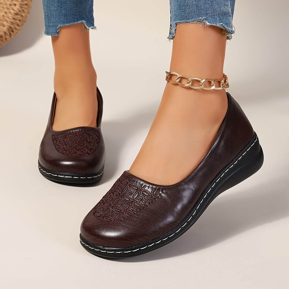 Beatrice™ | Slip-On Confortevoli a Motivo