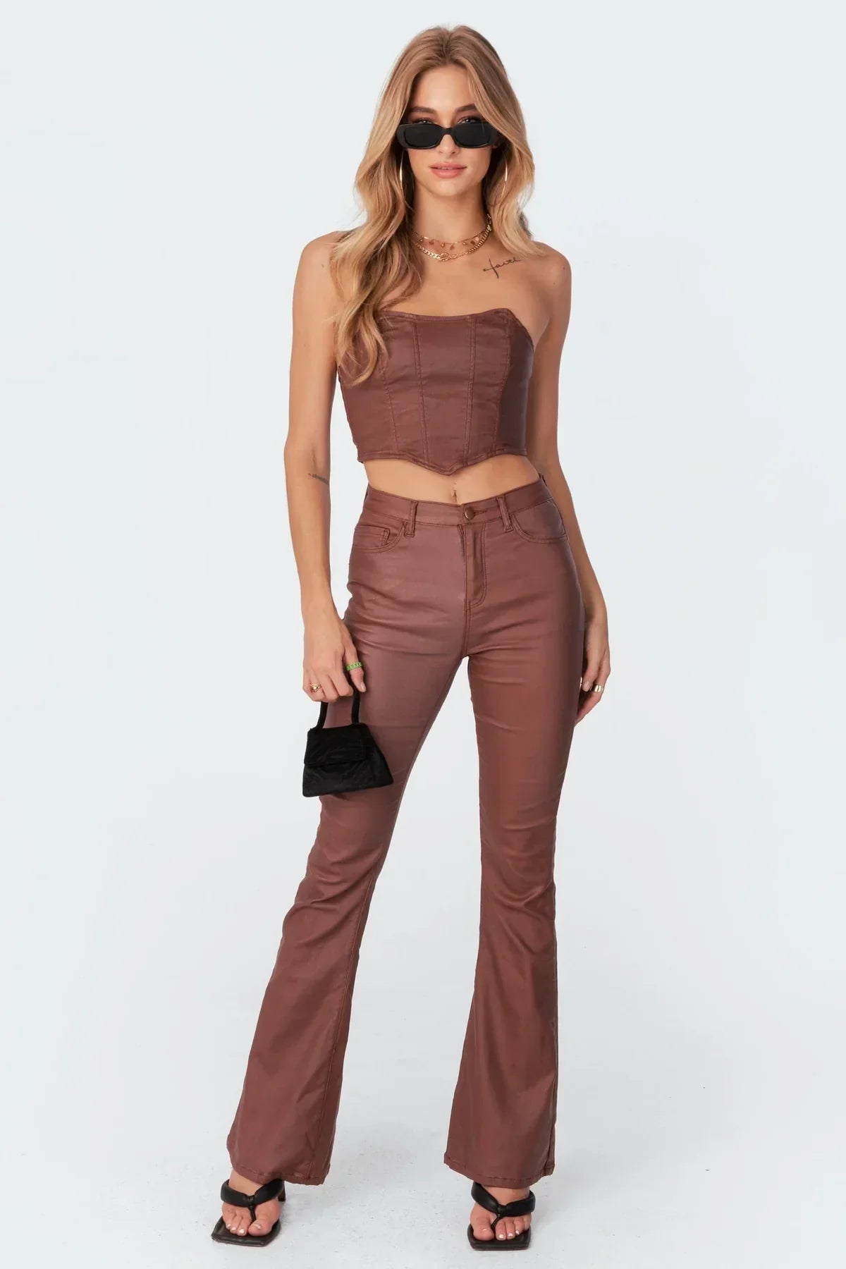 VELARA | Pantaloni Flare Edge