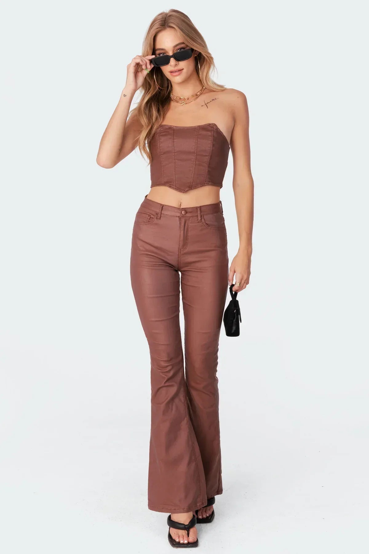 VELARA | Pantaloni Flare Edge