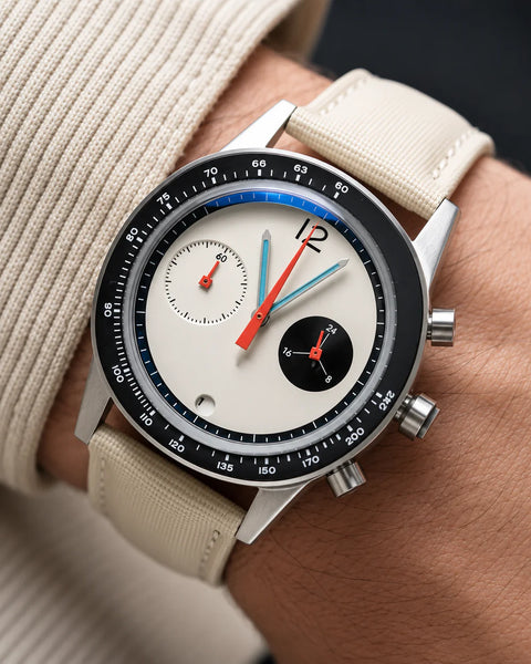 Meridiano 507 — Orologio Cronografo in Pelle