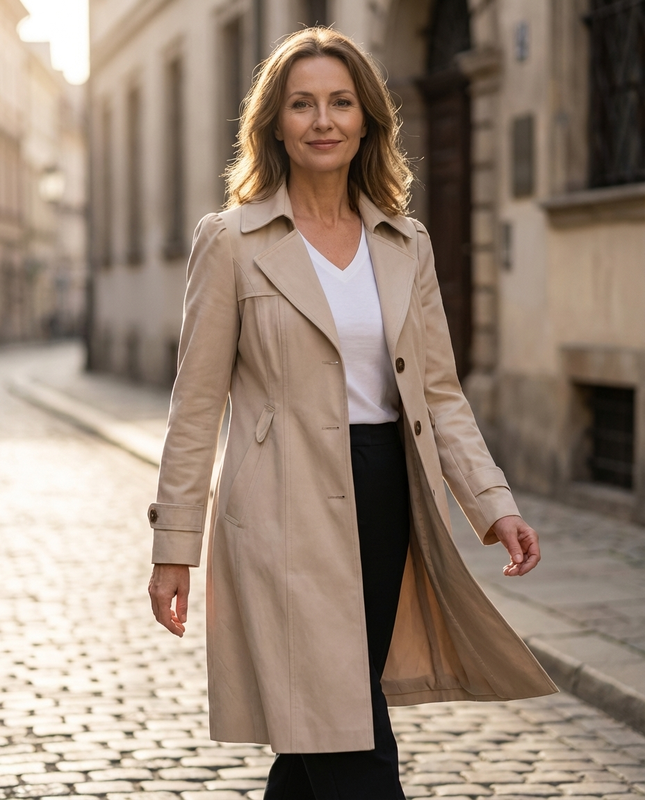 CAPPOTTO LUNGO ELEGANTE PER DONNE