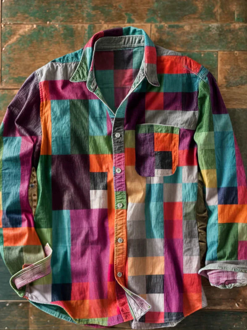 Arturo — Camicia a Mosaico