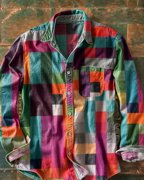 Arturo — Camicia a Mosaico