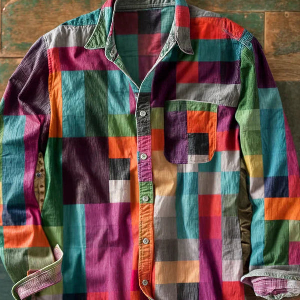 Arturo — Camicia a Mosaico