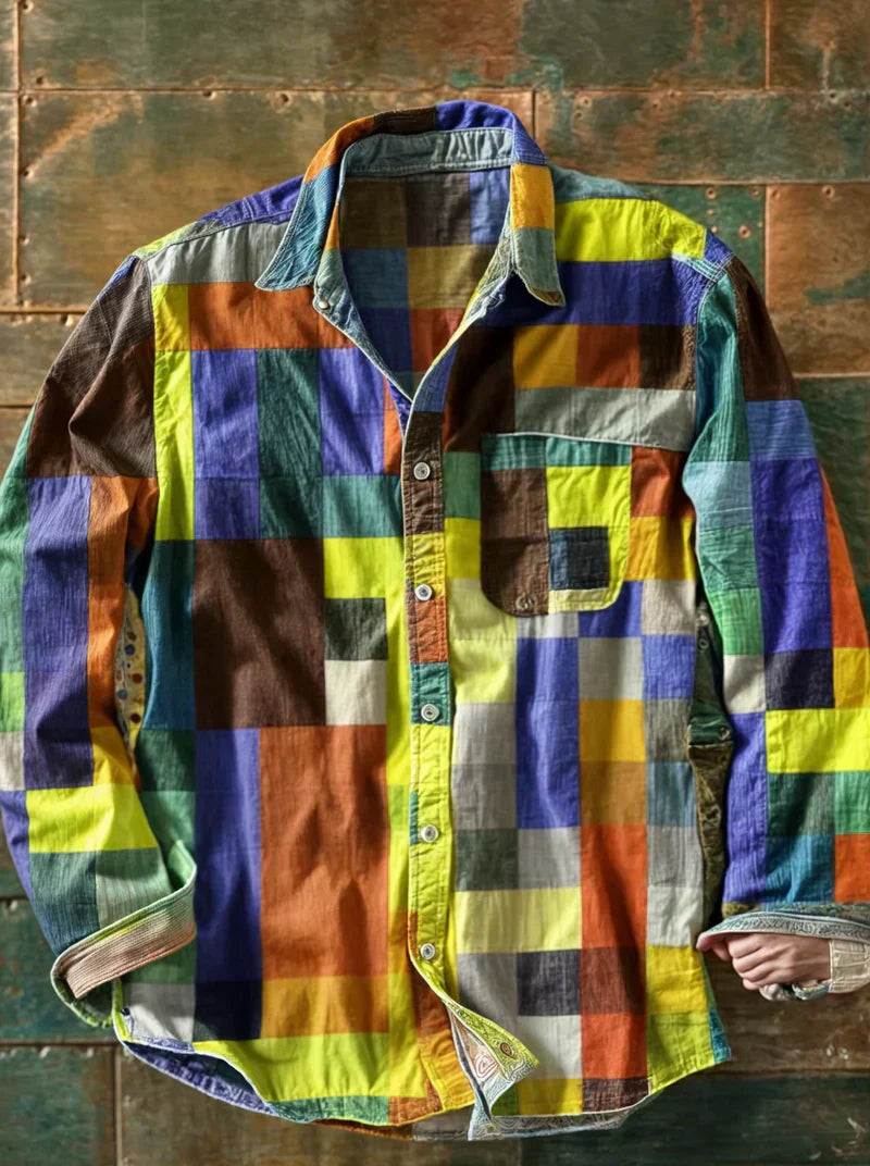 Arturo — Camicia a Mosaico