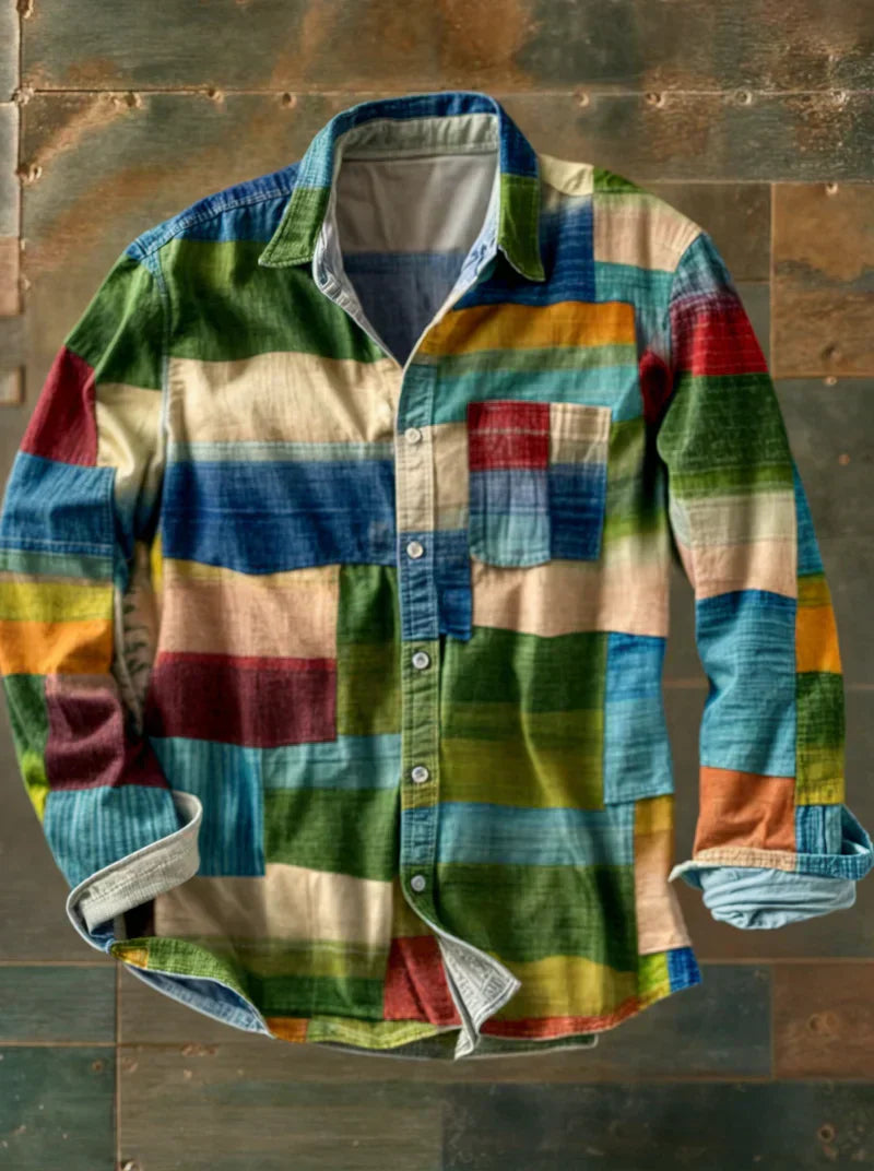 Arturo — Camicia a Mosaico