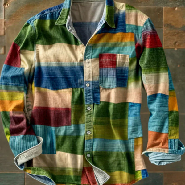 Arturo — Camicia a Mosaico