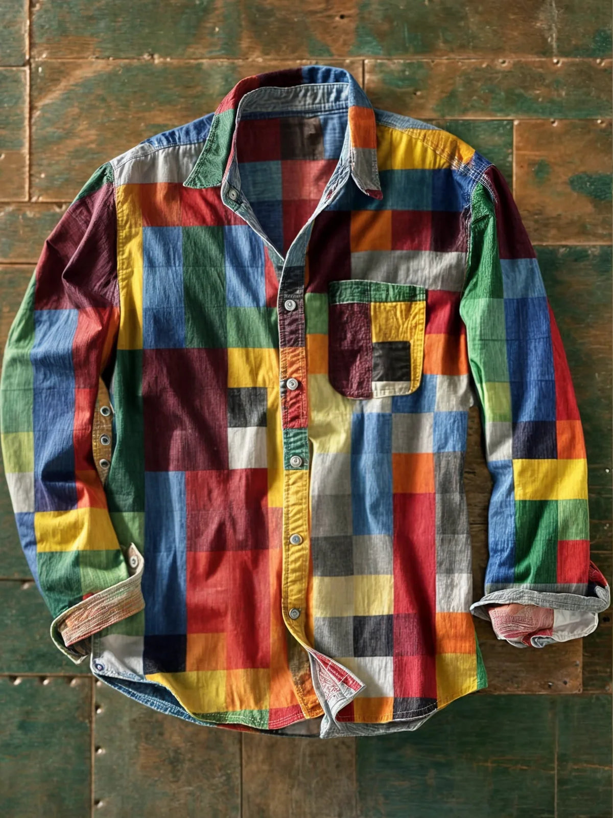 Arturo — Camicia a Mosaico