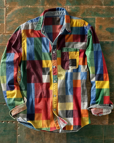 Arturo — Camicia a Mosaico