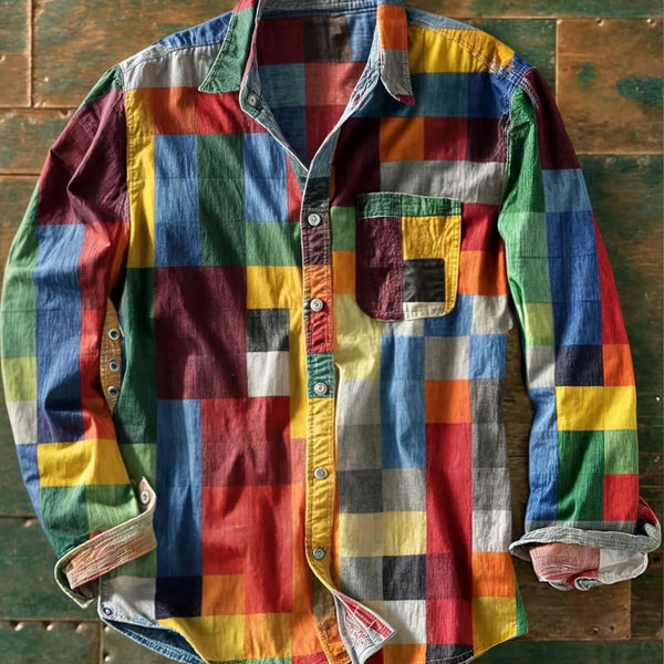 Arturo — Camicia a Mosaico