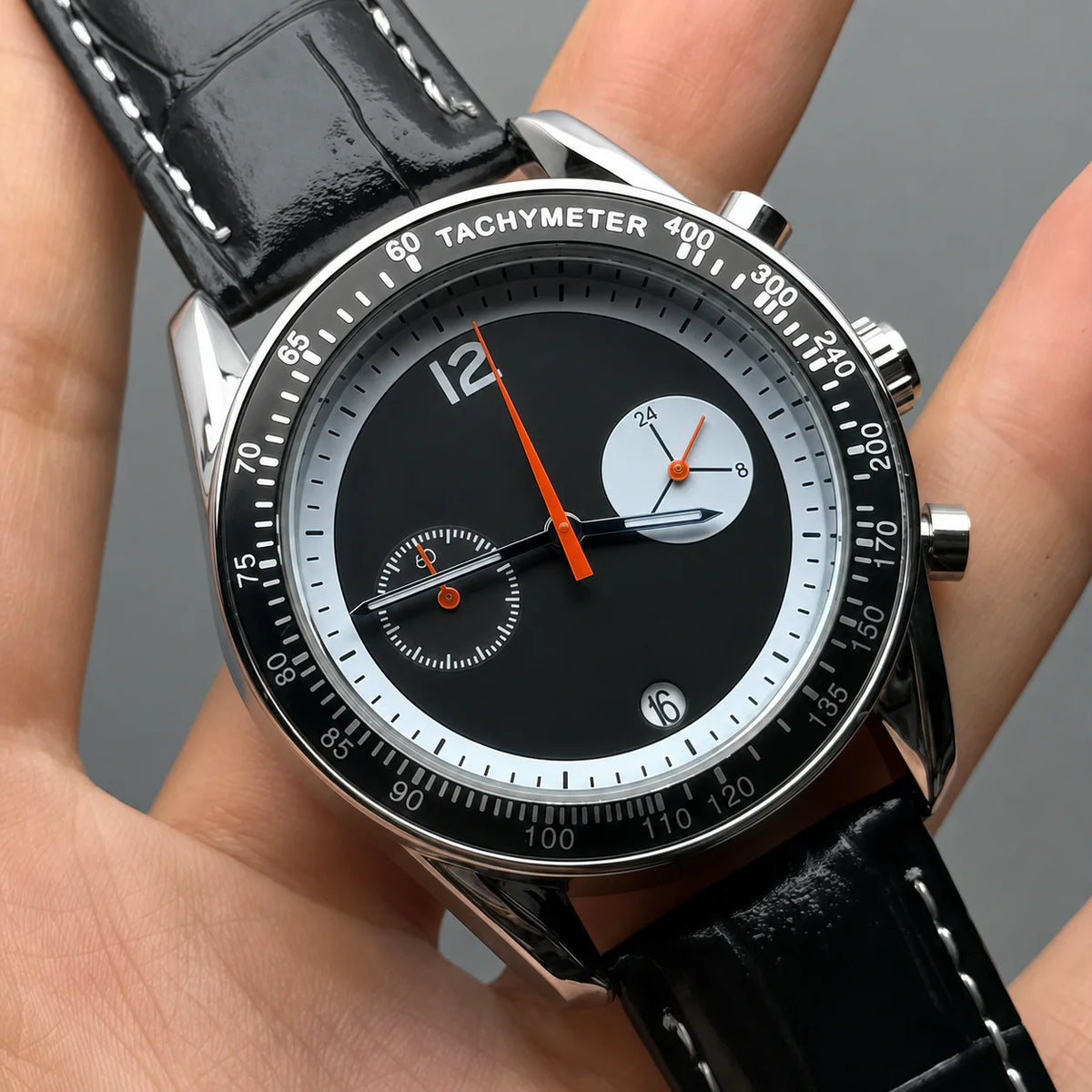 Meridiano 507 — Orologio Cronografo in Pelle