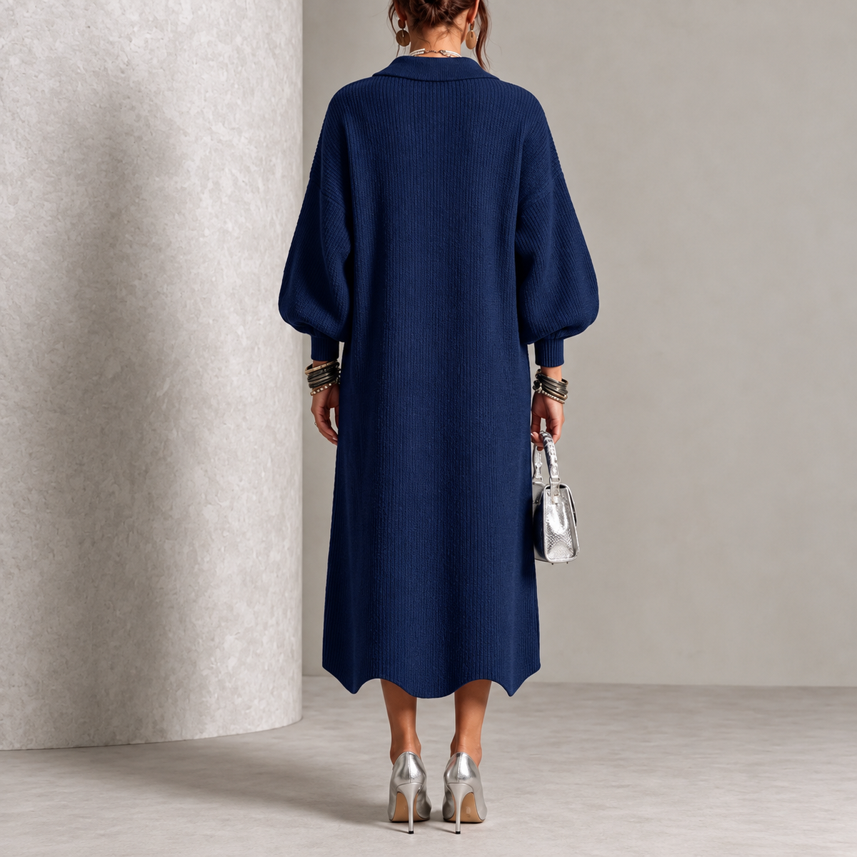 Evelyn™ | Abito Elegante a Bottone