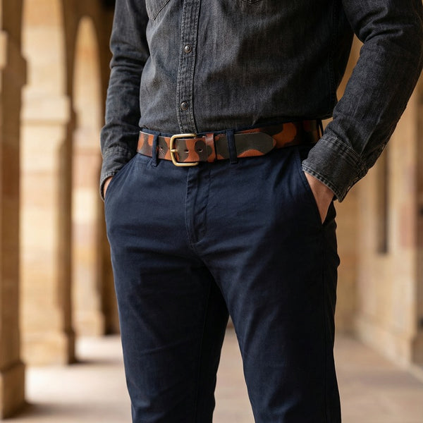 Cintura in pelle di vitello