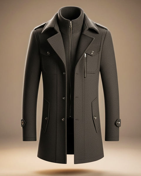Cappotto in Lana Vergine Marco Legacy