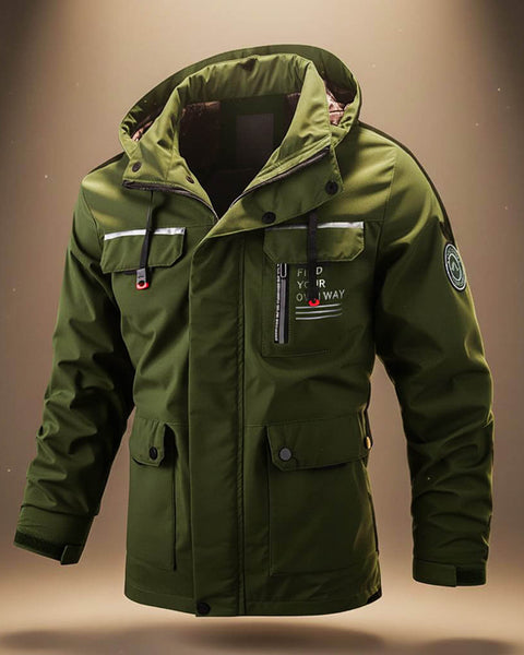Giacca Invernale Explorer con Cappuccio