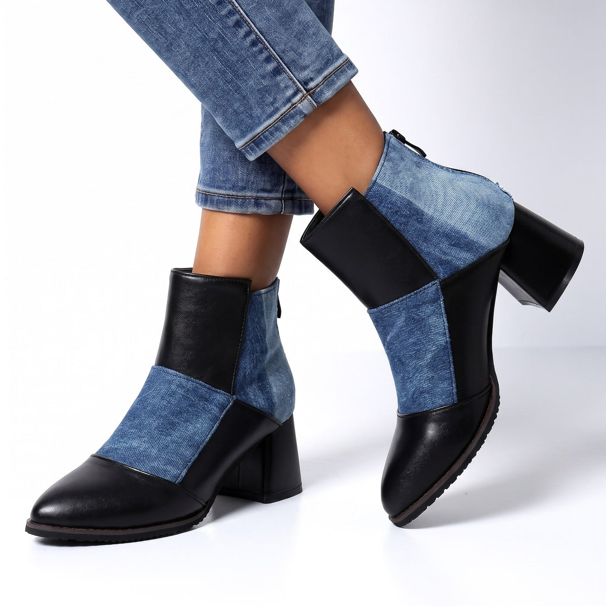 Stivali con Tacco Blocchi Roxie
