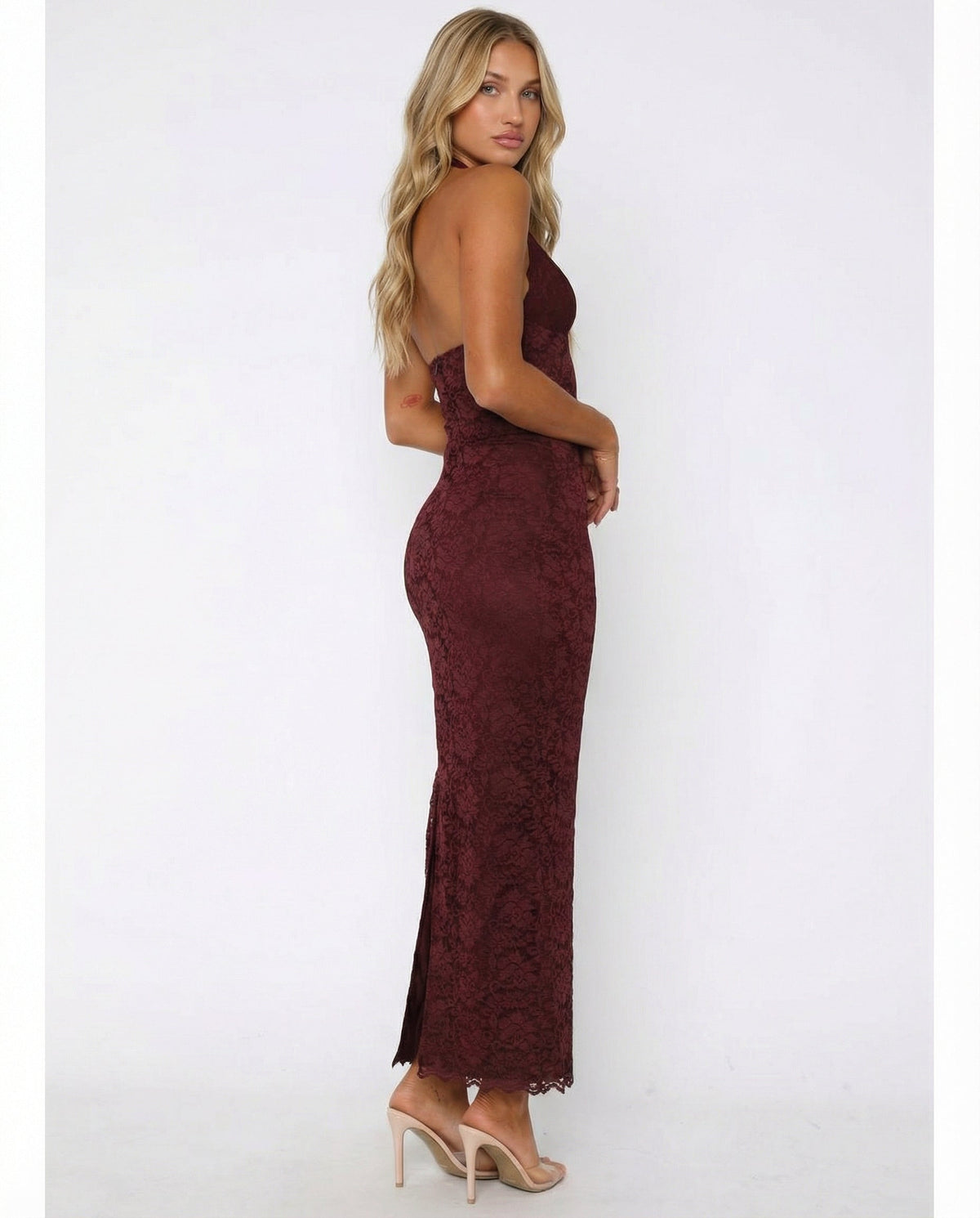 VELARA | Abito Maxi in Pizzo