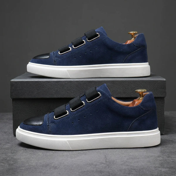 Andrea — Sneaker in Camoscio con Fibbia