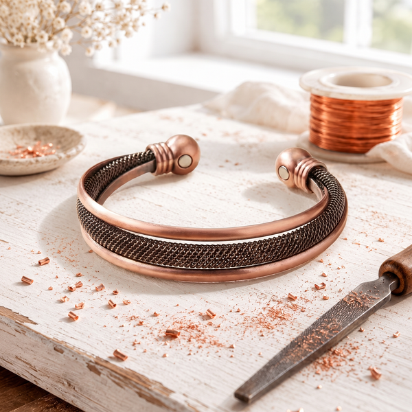 Bracciale in Rame Alorin Lattice