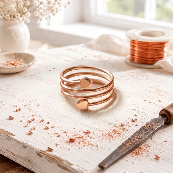 Anello in Rame Alorin Heartloop