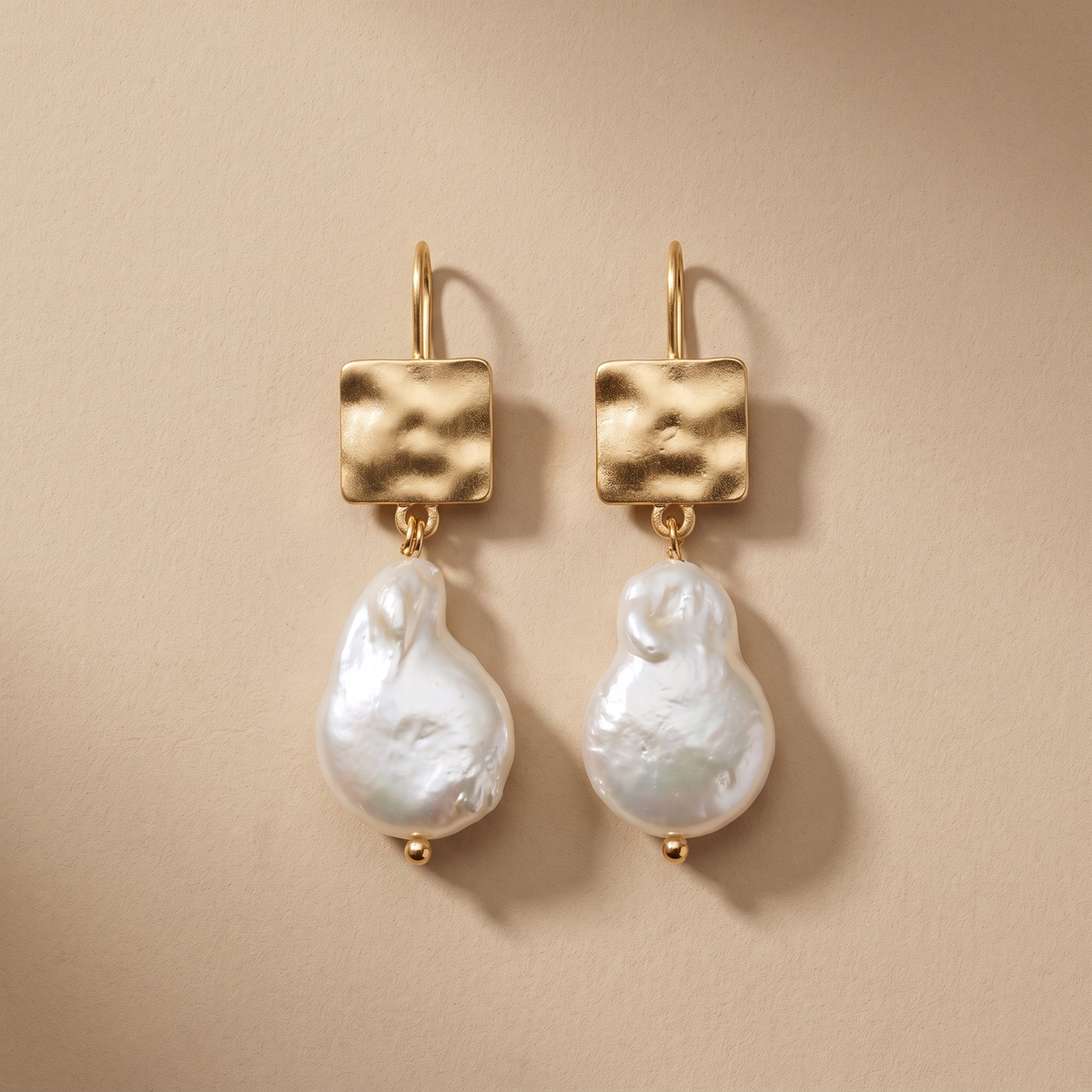 Orecchini Retro in Perle d'Acqua Dolce
