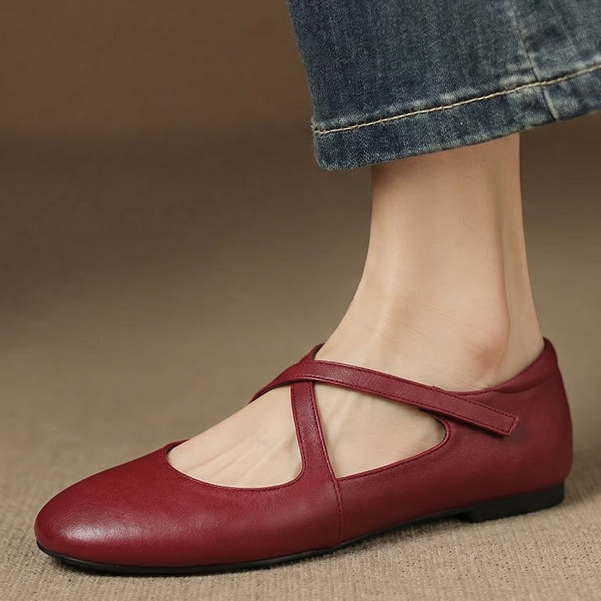 Zeor | Ballerine in Vera Pelle