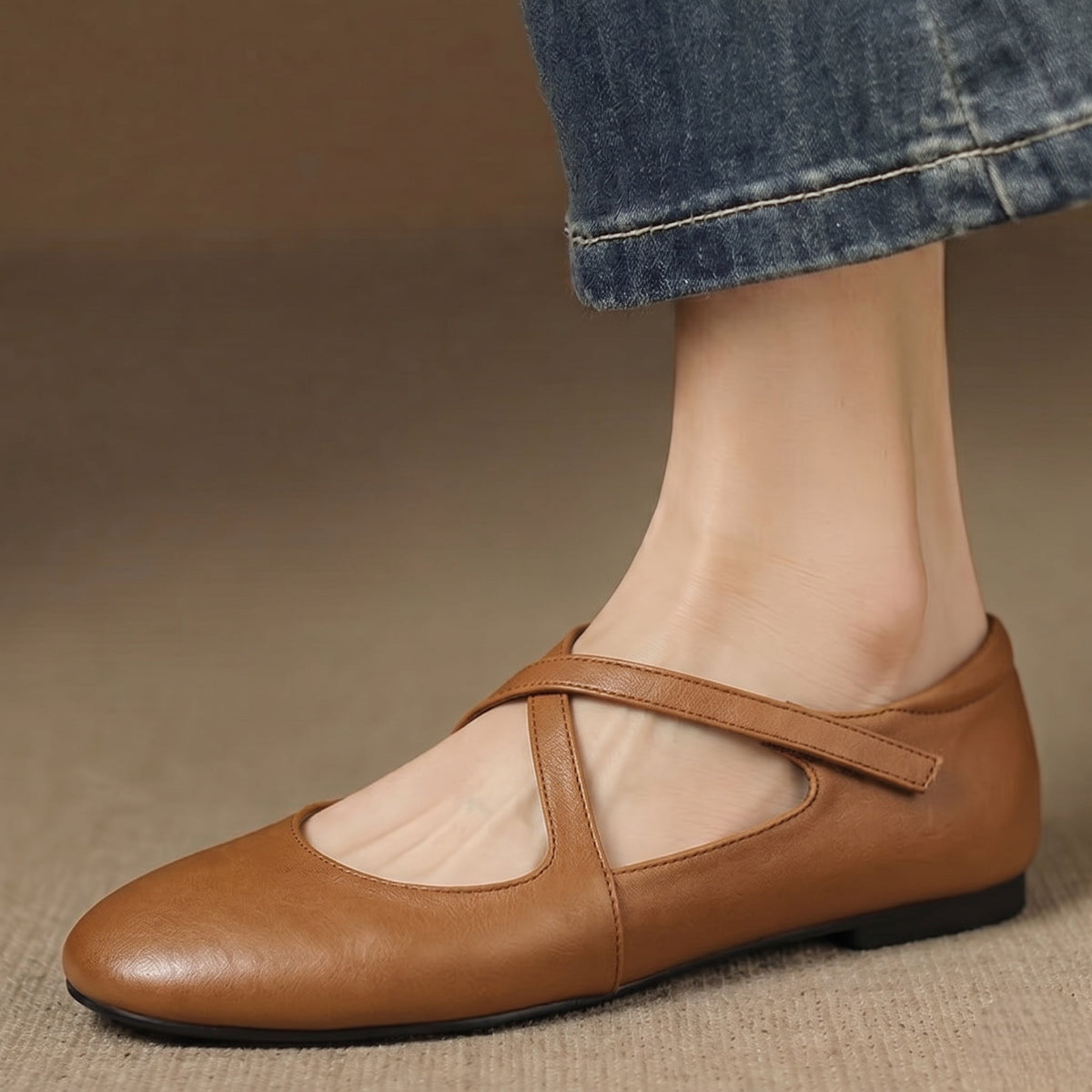 Zeor | Ballerine in Vera Pelle