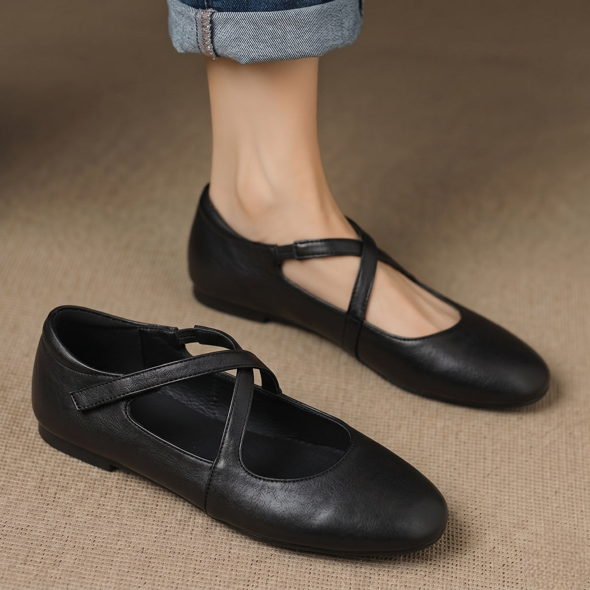 Zeor | Ballerine in Vera Pelle