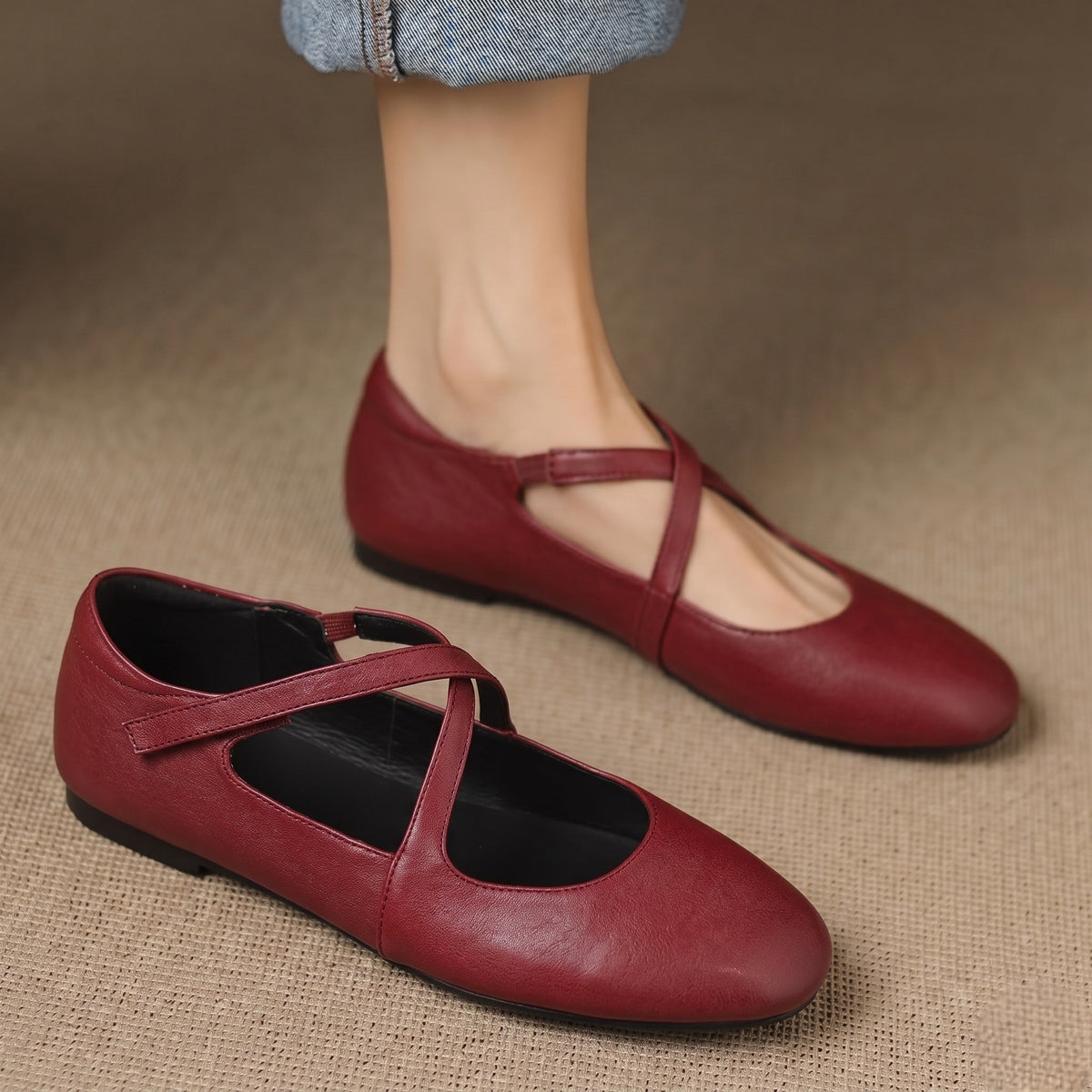 Zeor | Ballerine in Vera Pelle