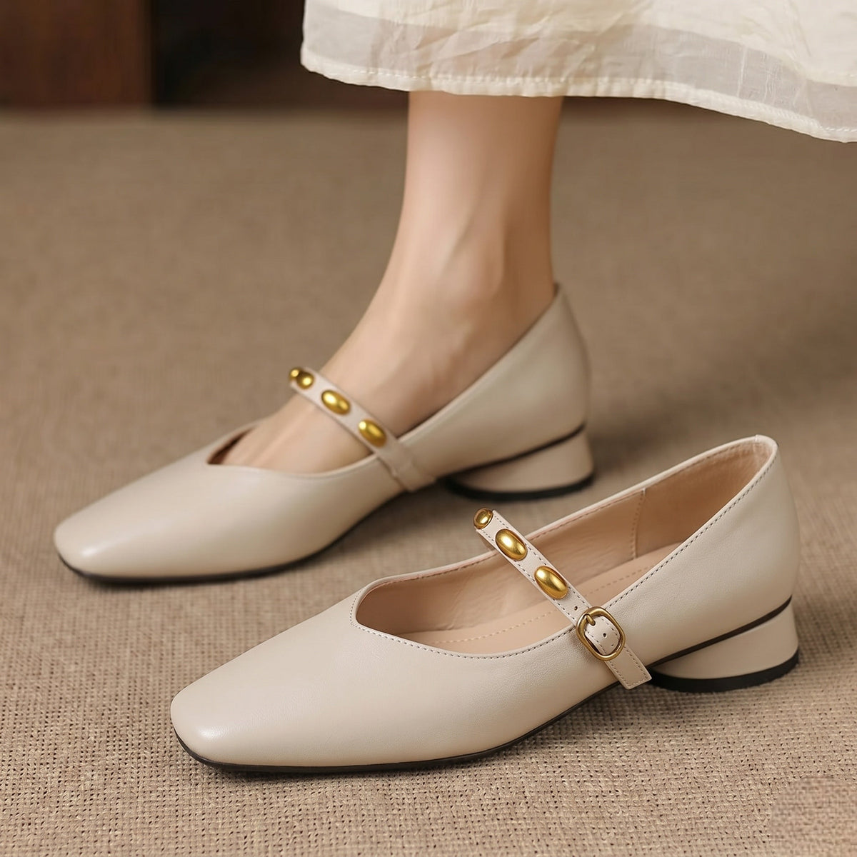 Zyra | Ballerine in Vera Pelle