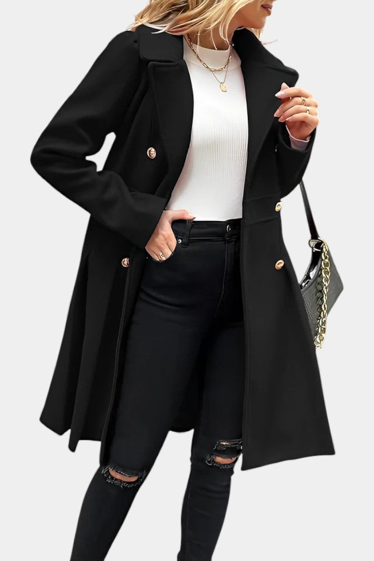 Ottilie | Cappotto A-Line Doppiopetto