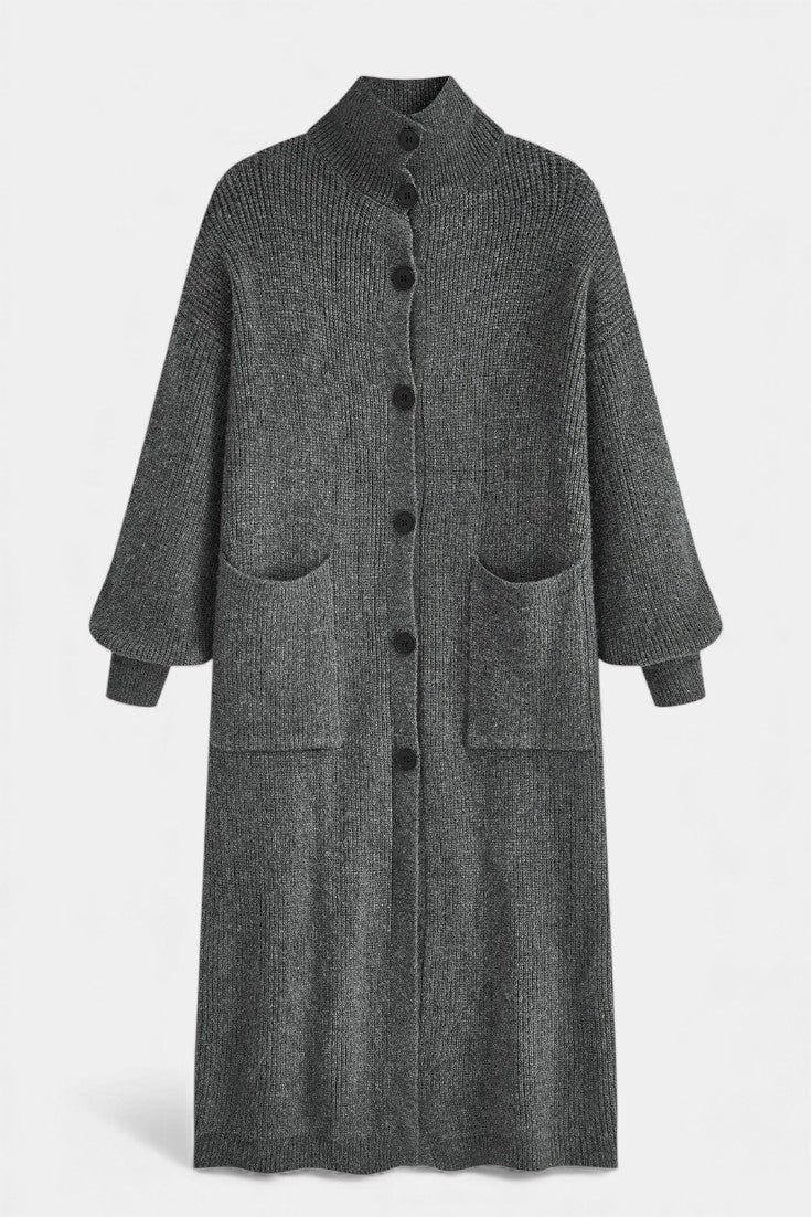 Amelie | Cappotto lungo con collo alto